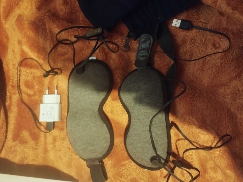 Maska do masażu oczów irelief USB