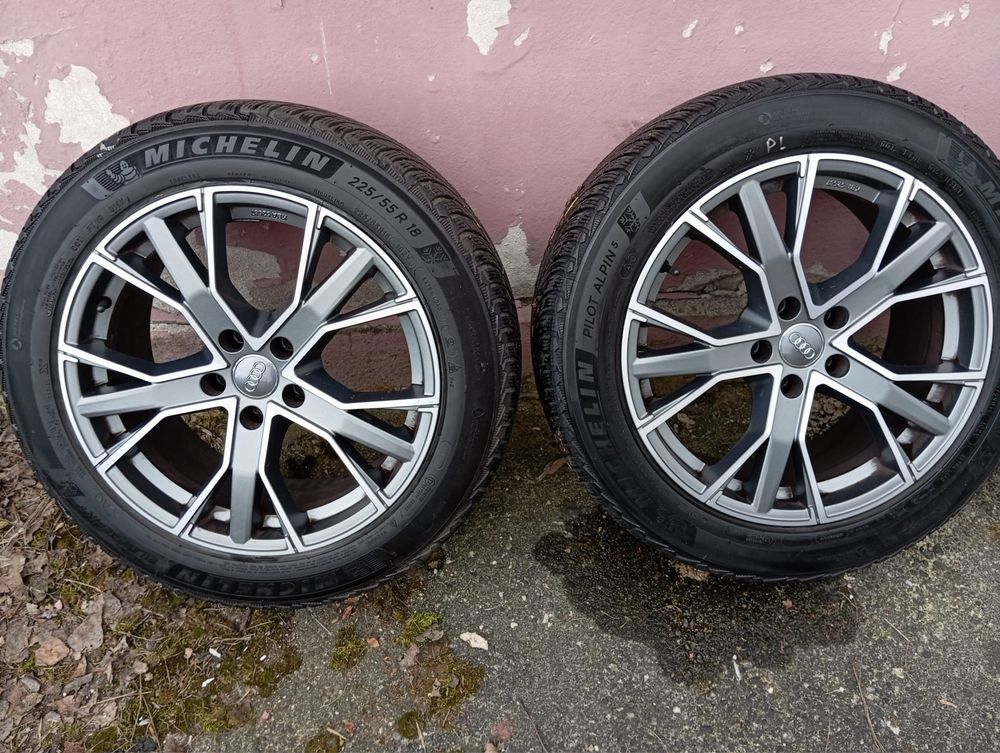 Koła aluminiowe 225/55R18 Audi A3. A4, A5, A6