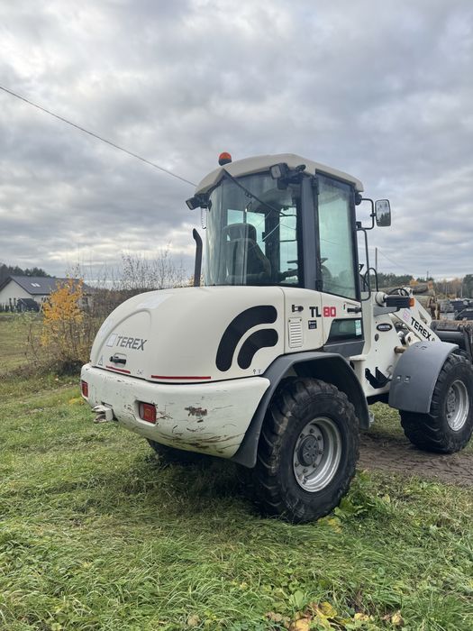 Ładowarka TEREX TL80 – 2008 r. – łyżka,widły – bardzo dobry stan