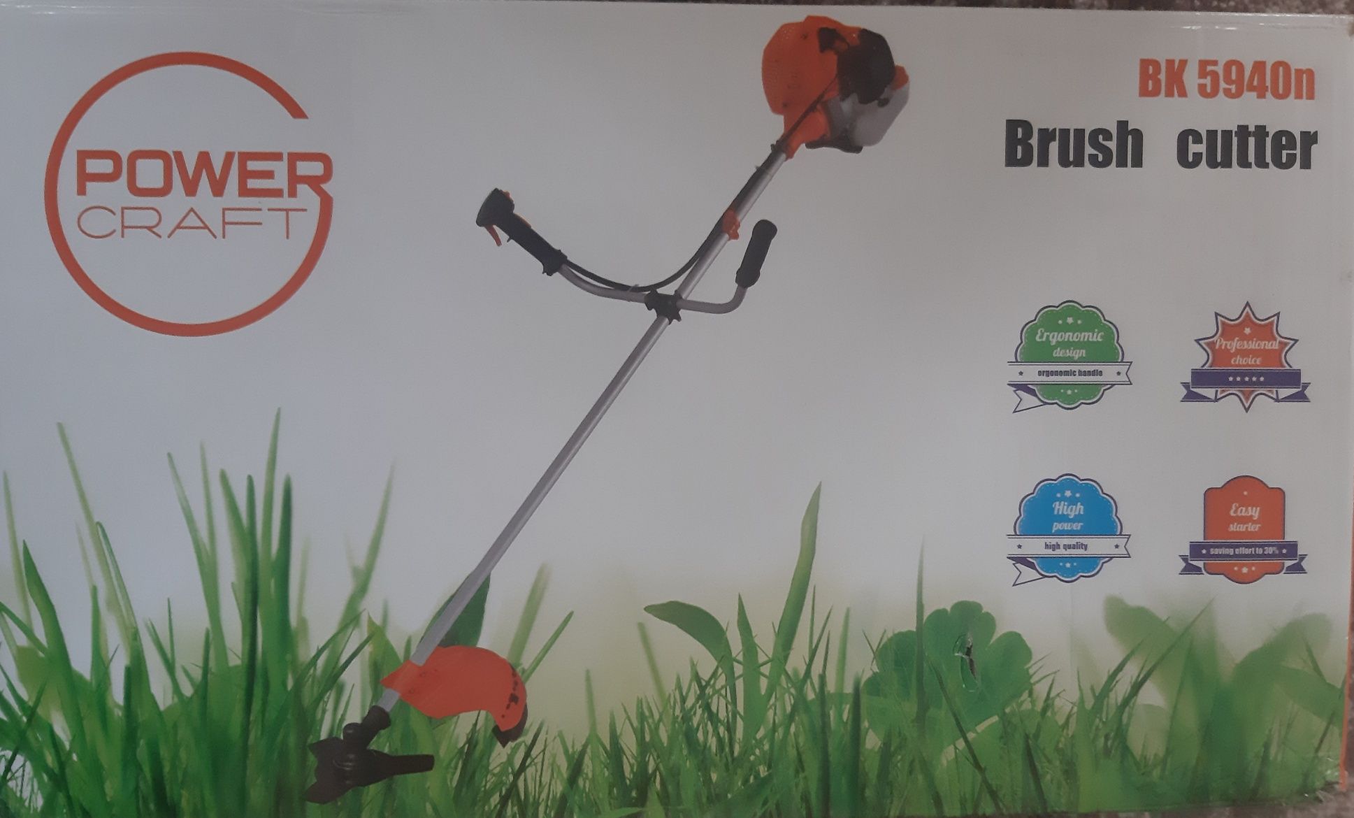 Потужна Мотокоса Power Craft BK 5940n двигун 59 cm3
