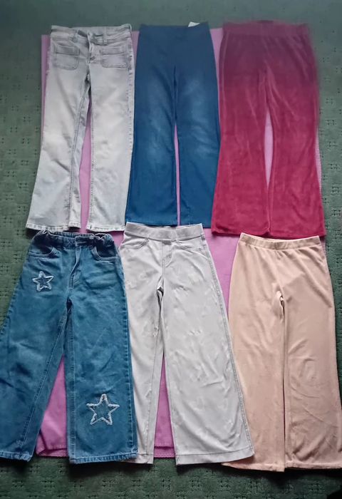 Ubrania dla dziewczynki 134-140