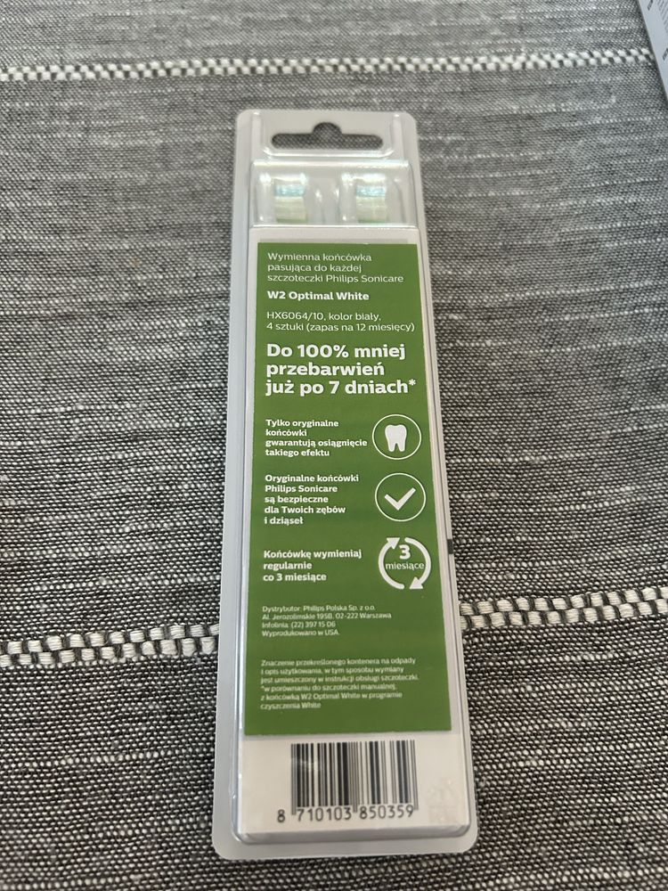 Philips sonicare 4300 + 6 końcówek