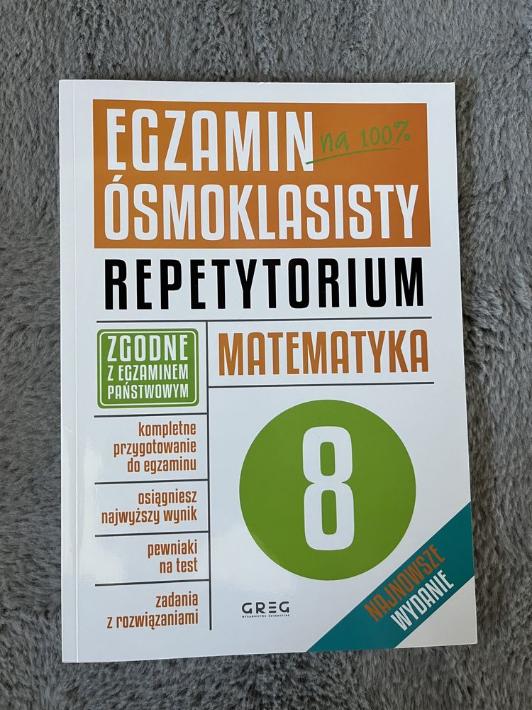 Egzamin ósmoklasisty - repetytorium Matematyka