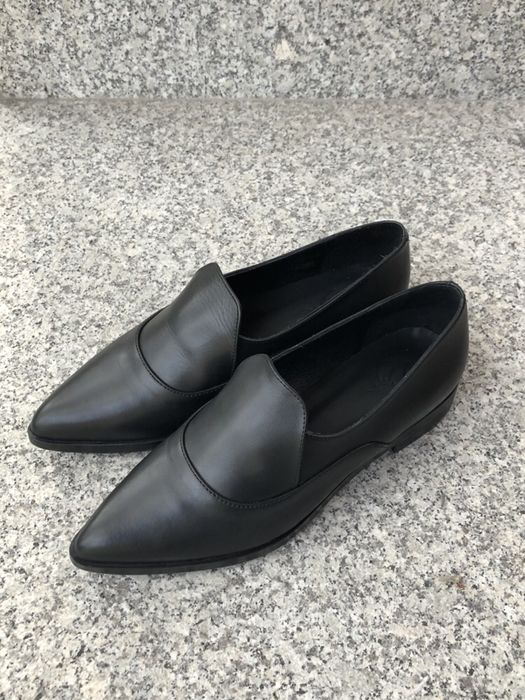 Zign buty skórzane nowe 38 półbuty wsuwane