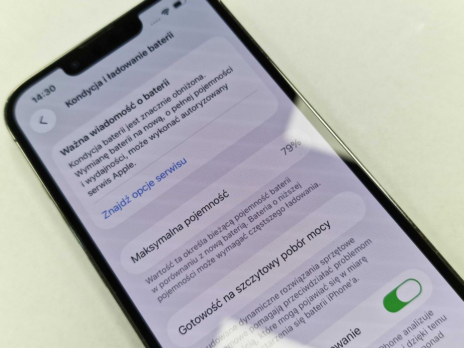 Iphone 13 PRO 256GB/ Graphite/ 79%/ Grade B/ czytaj uważnie opis