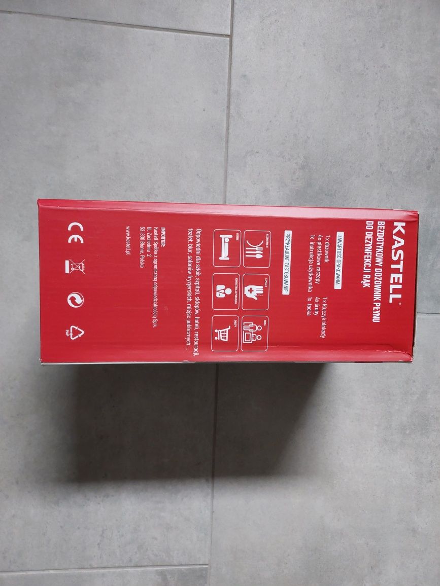 KASTELL Automatyczny bezdotykowy dozownik płynu do dezynfekcji 1200 ml