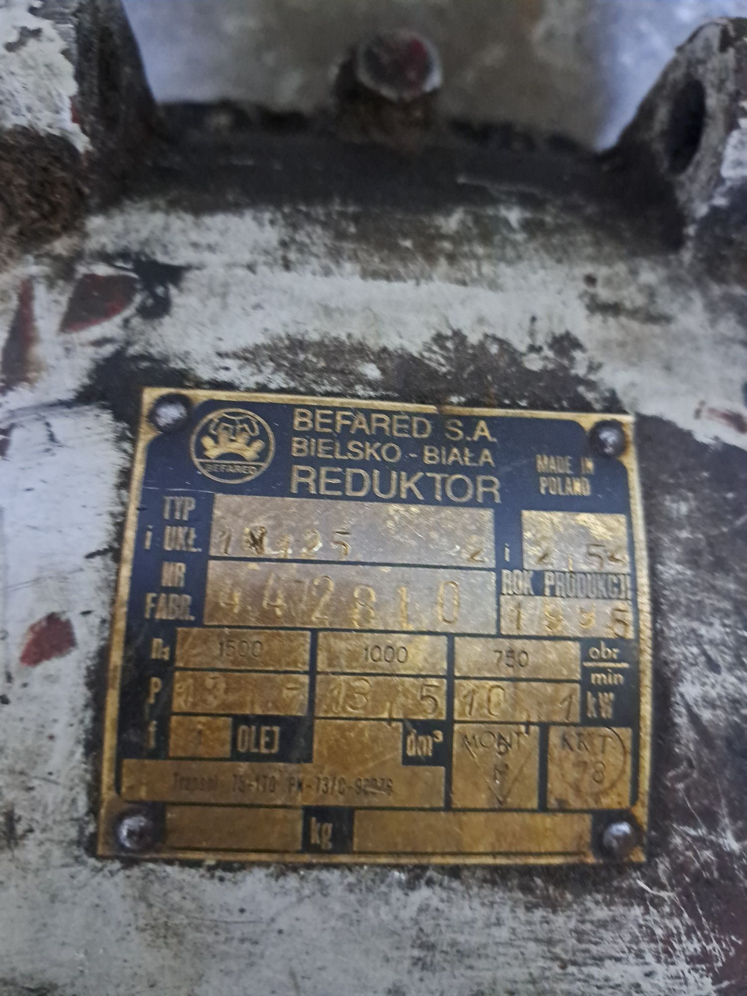Reduktor przekładnia
