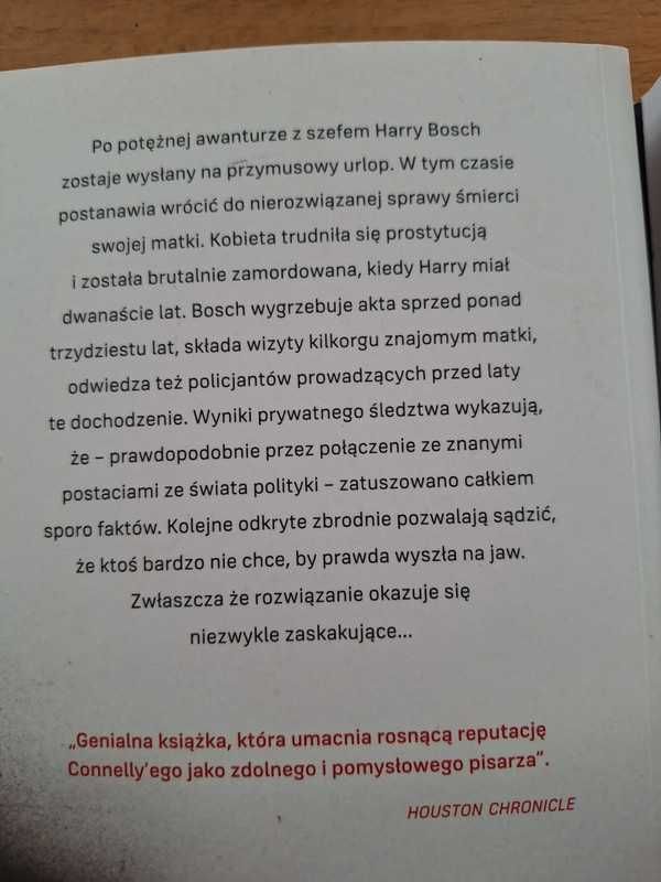Ostatni kojot, Płonący pokój- Michael Connelly