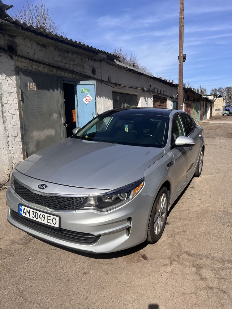 Kia Optima 2016 газ/бензин