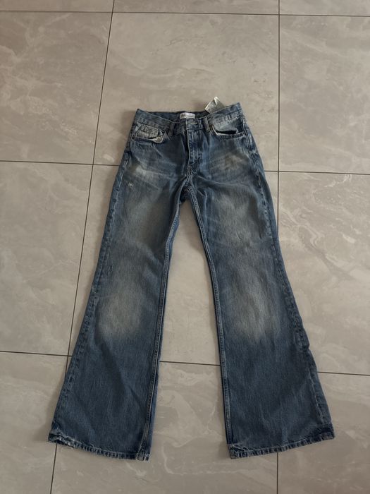 Zara джинси кльош