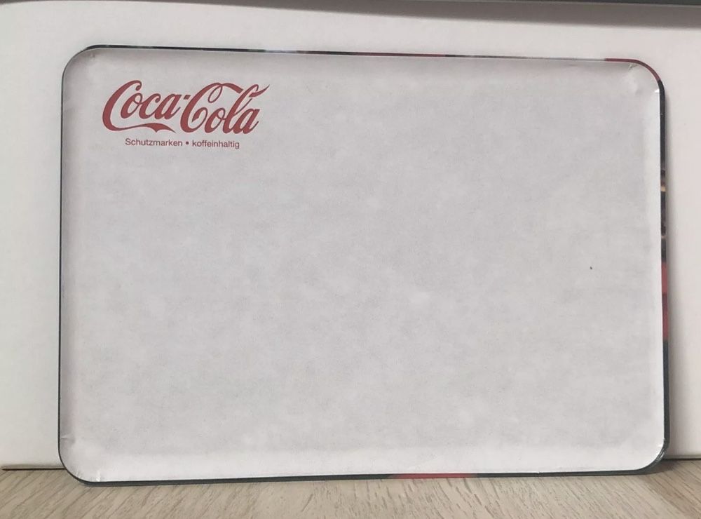 Placa Metal Coca Cola / Pai Natal (15 * 11.5) - ligeiros defeitos