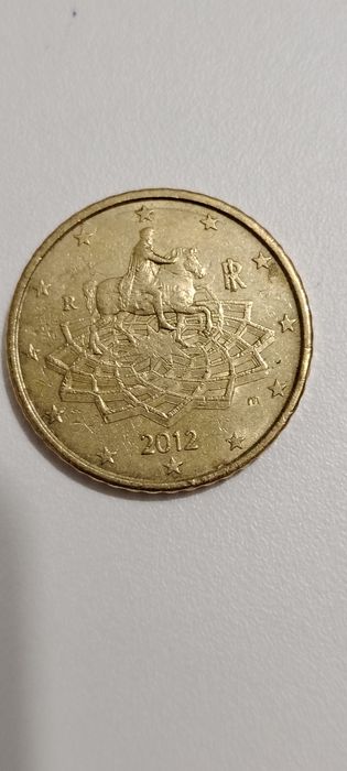 50 Cêntimos de Itália de 2012