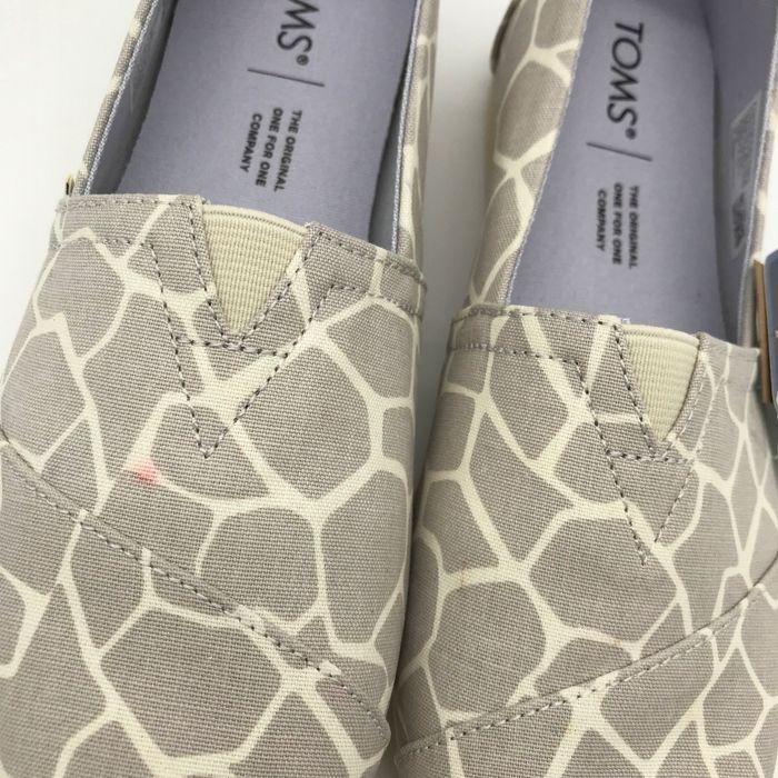 Buty damskie półbuty Toms Alpargata rozmiar 36 szare giraffe print
