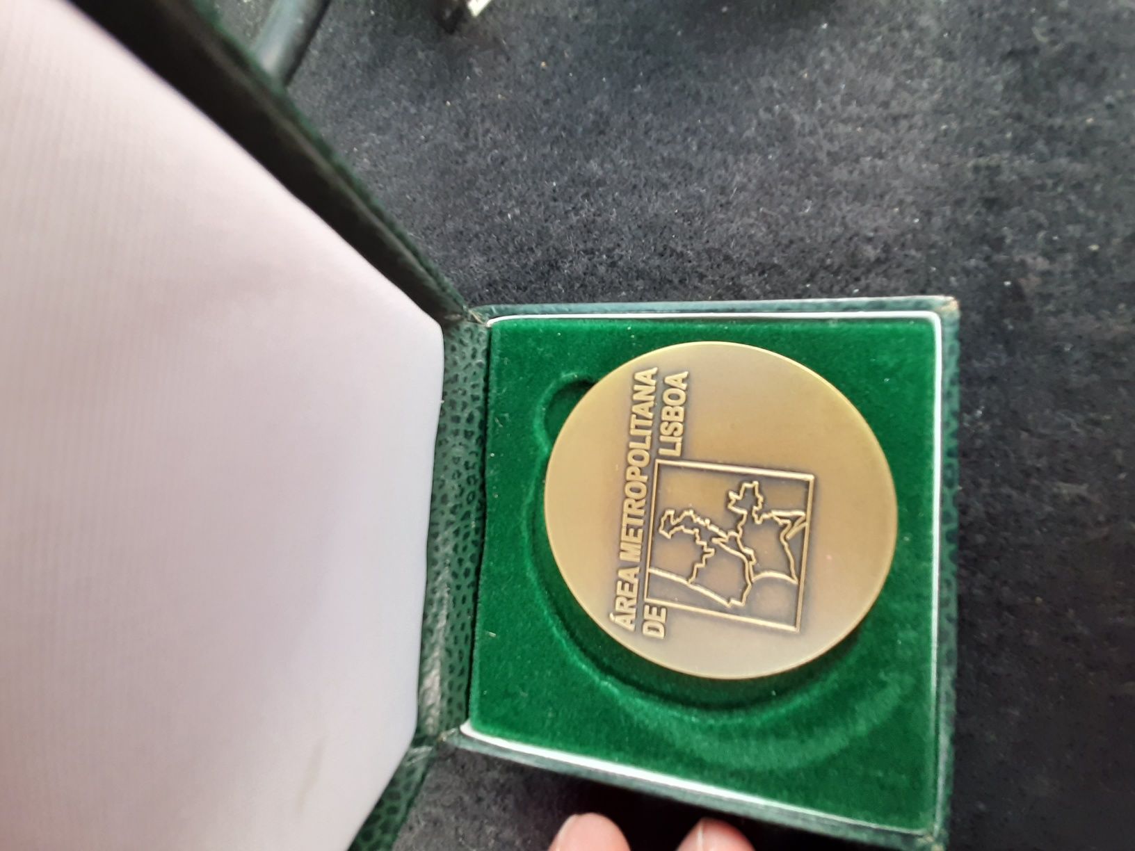 Medalha 4cm caixa Faço entrega domicílio