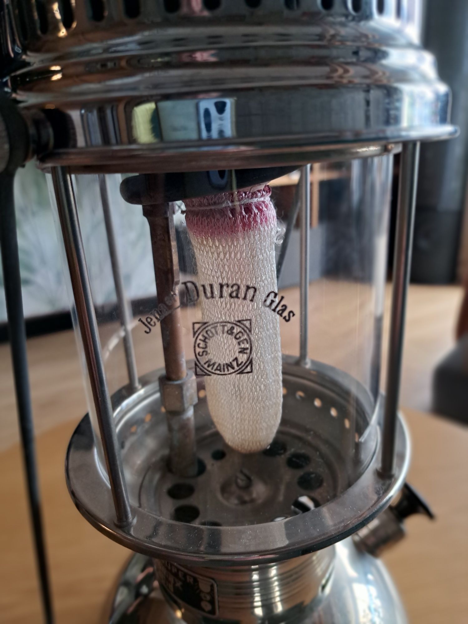 Lampa naftowa Petromax Rapid 828/350 produkcja styczeń 1963
