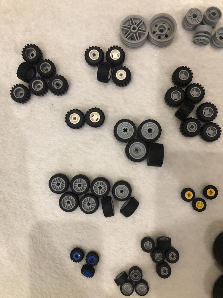 Колеса, деталі Lego