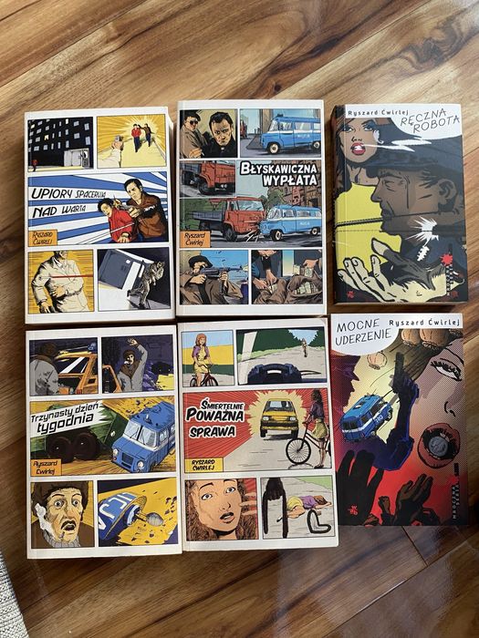 Ryszard Ćwirlej. Komplet kryminały