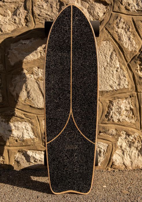 Skate Longboard Fish 500 Preto