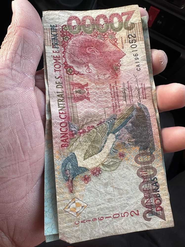 6 Notas antigas pra vender