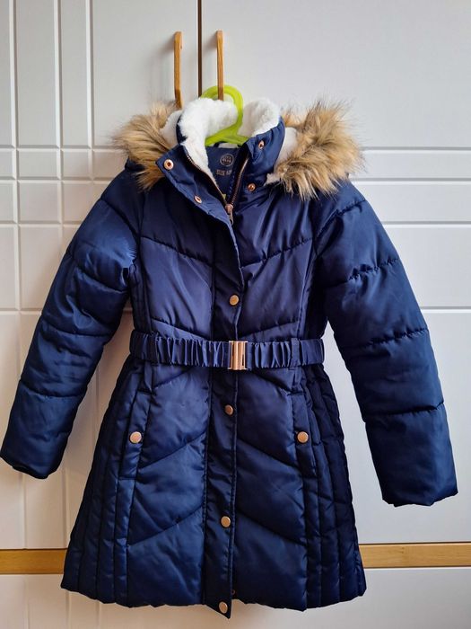Kurtka płaszczyk zimowy Cool Club Smyk roz. 128 dla dziewczynki