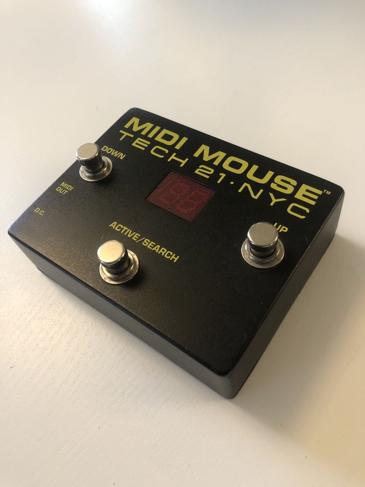 Midi mouse Tech 21 . Sterownik midi do gitary