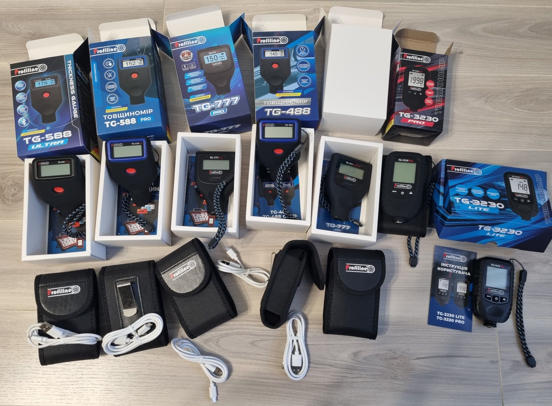 Товщиномір Profiline TG -777 Ultra X,588 ultra профілін фарби
Артикул: