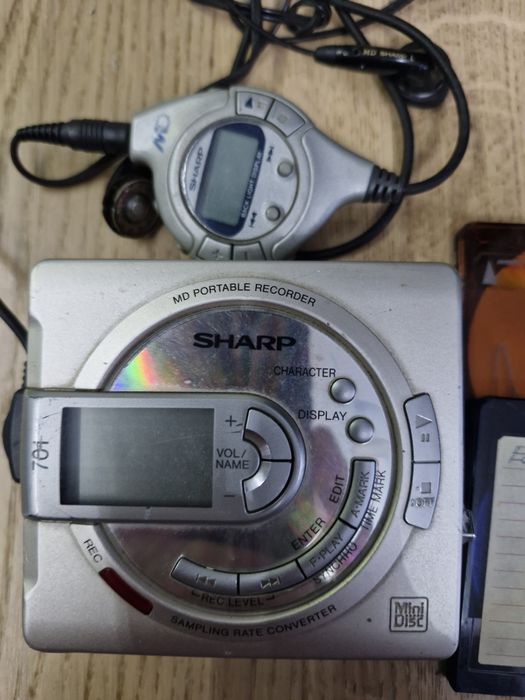 Sharp MD-MS701H MiniDisc Odtwarzacz