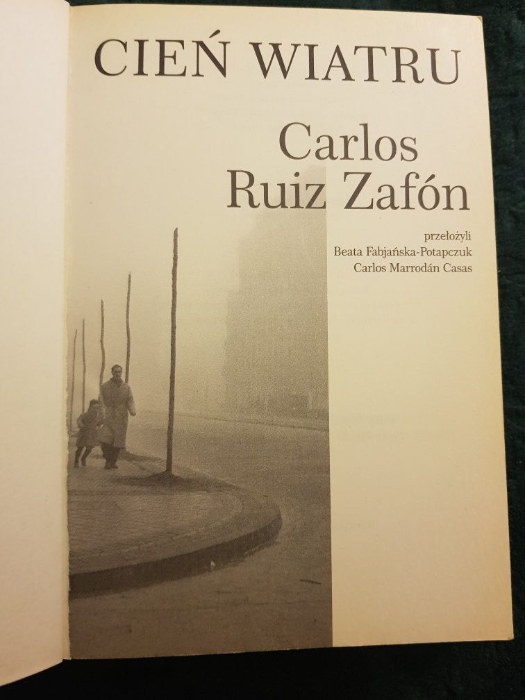 Cień wiatru Carlos Riuz Zafon