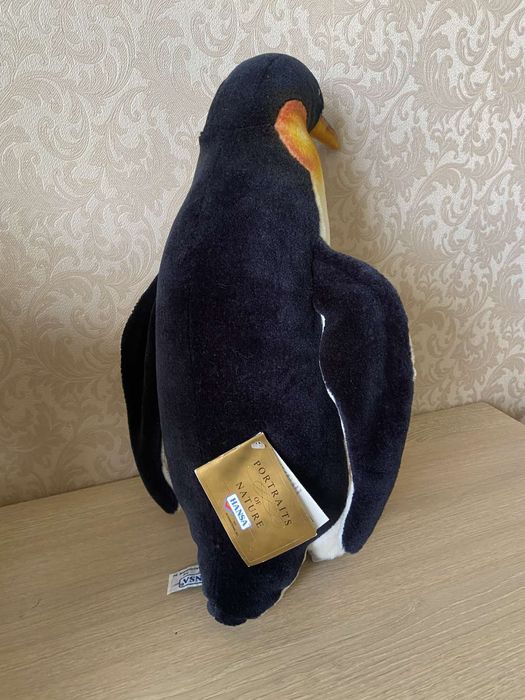 Мягкий  колекционный Пингвин Hansa 45см. Новый с биркой .