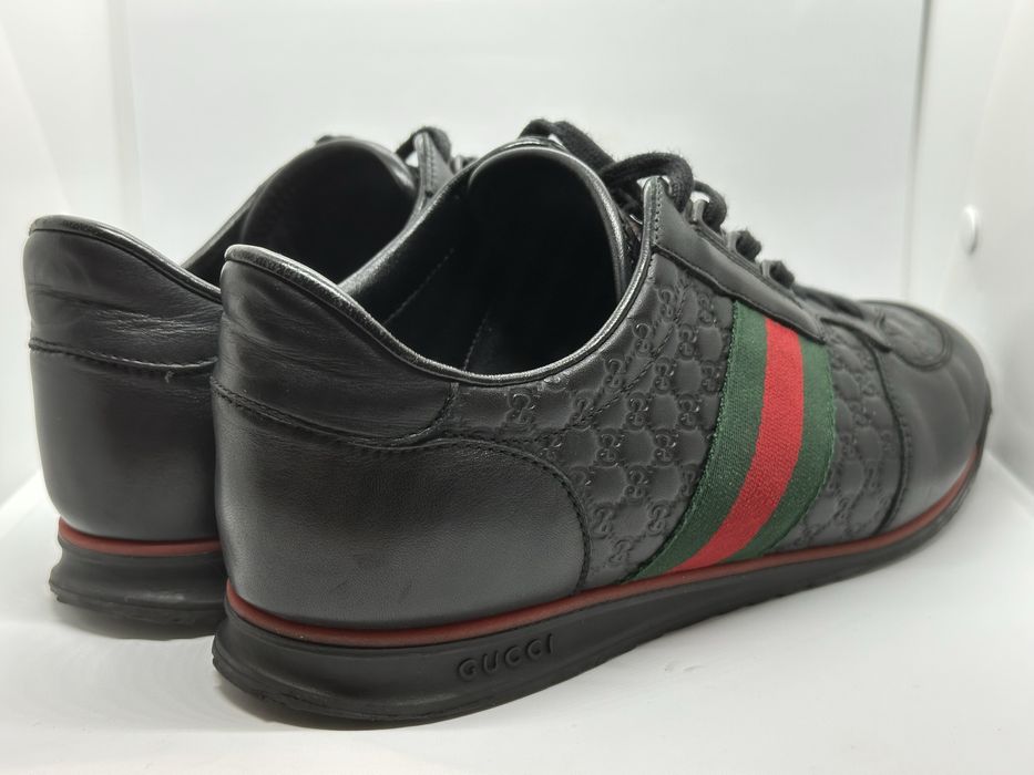 Шкіряні кросівки Gucci