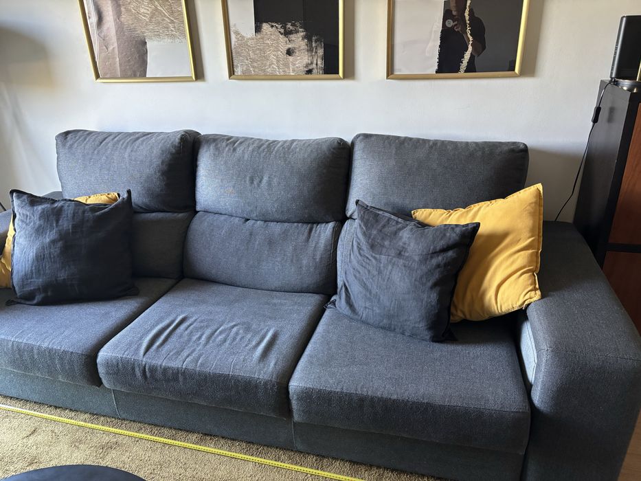 Sofa Antracite com 2,50cm