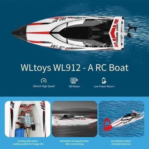 Wl Toys 912-A катер на радіокеруванні 35 км/ч до 150 м