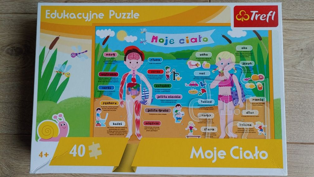 Puzzle edukacyjne Clementoni moje ciało