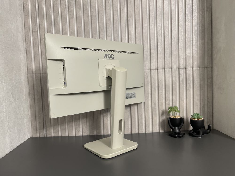 Безрамковий Монітор з динаміками  AOC 24P1 Gray full hd