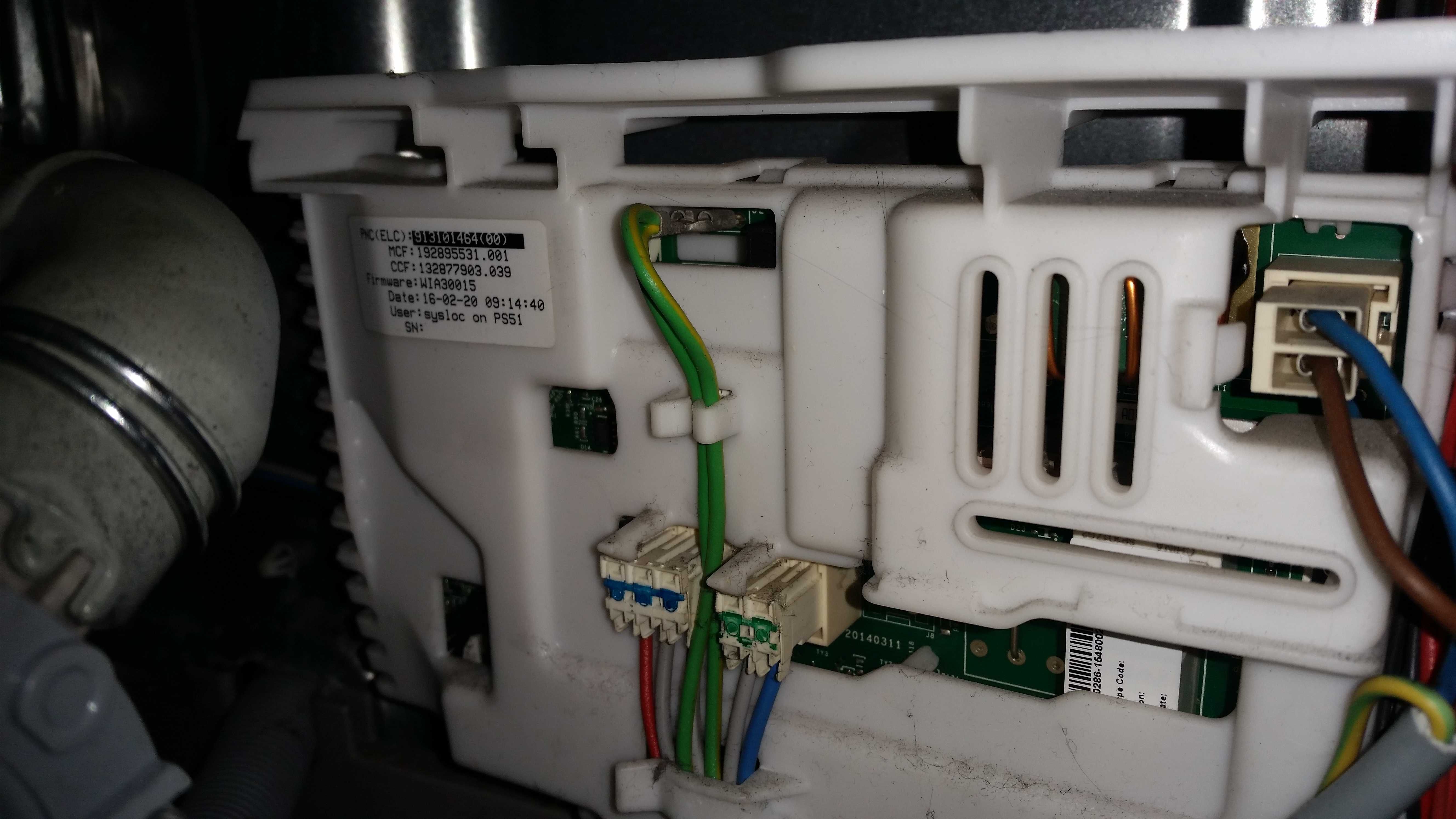Electrolux EWT 1266TLW - na części