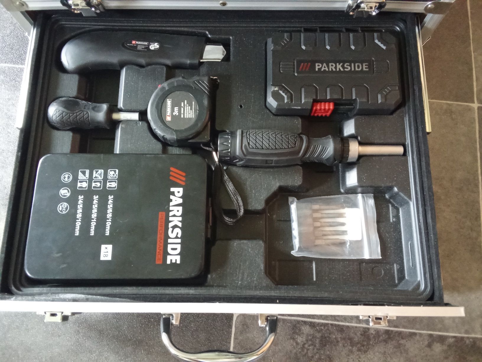 Wiertarko-wkretarka udarowa Parkside Performance 80Nm + aku 4Ah 80Wh