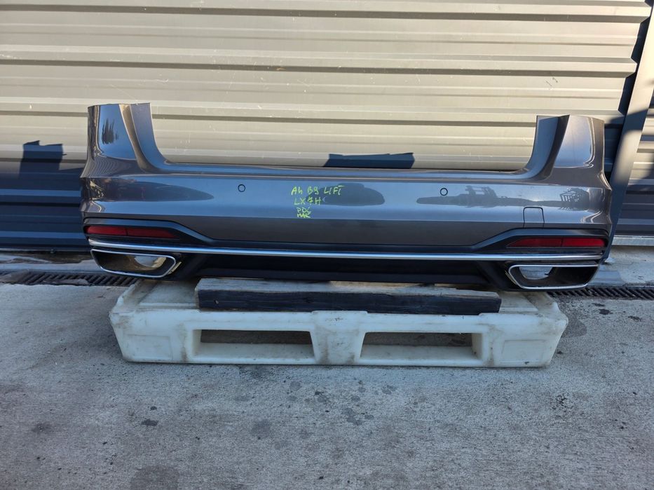 ZDERZAK TYŁ AUDI A4 B9 LIFT AVANT/ KOMBI LX7H 4X PDC HAK S LINE !