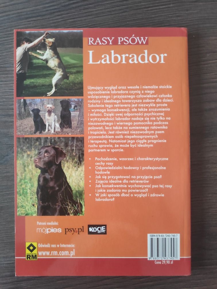 Książka Rasy psów Labrador Heike E. Wagner