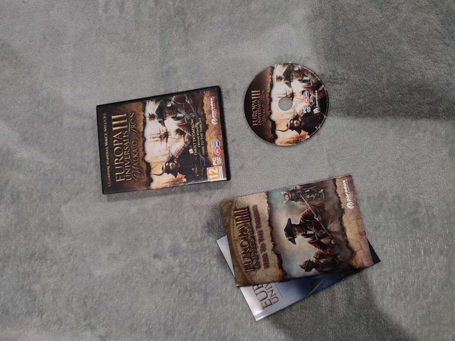 Gra Europa Universalis III Walka o Tron PC komputerowa pc pudełkowa PL