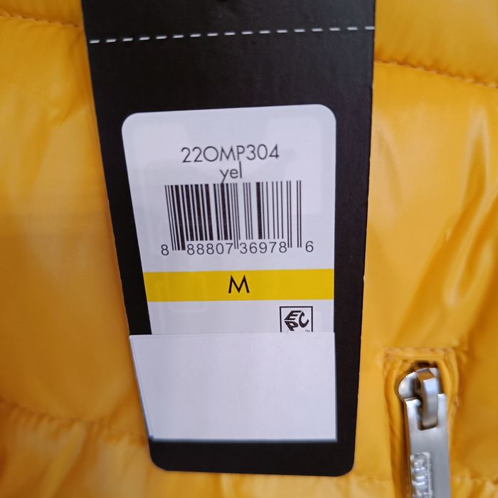 Damska kurtka puchowa w kolorze żółtym GUESS XXS,XS,S,M,L