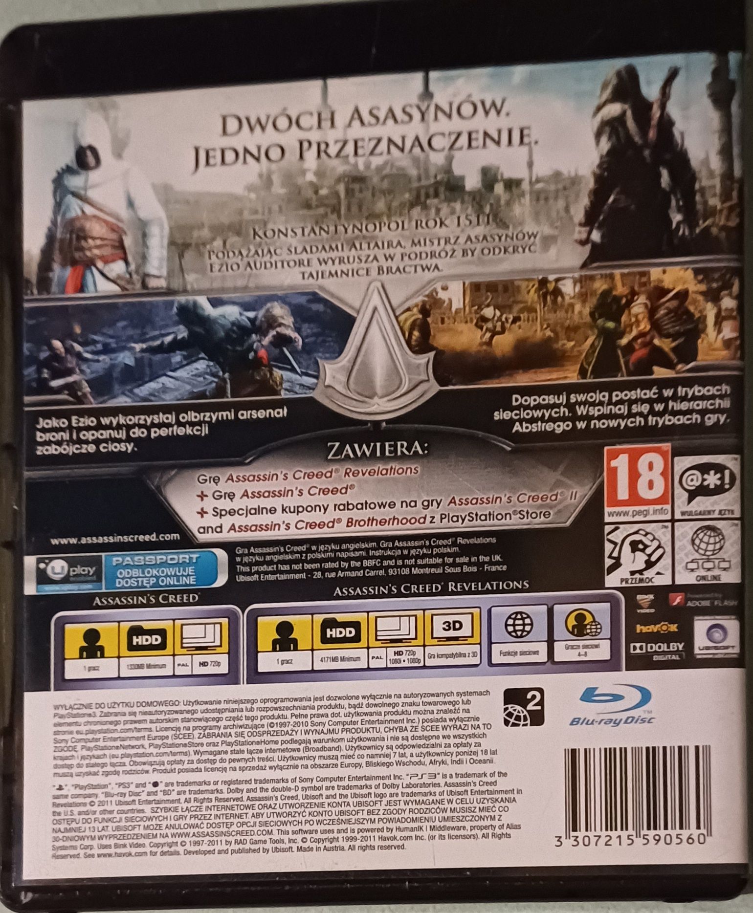 Gra na PS3 Assassins Creed Revelations