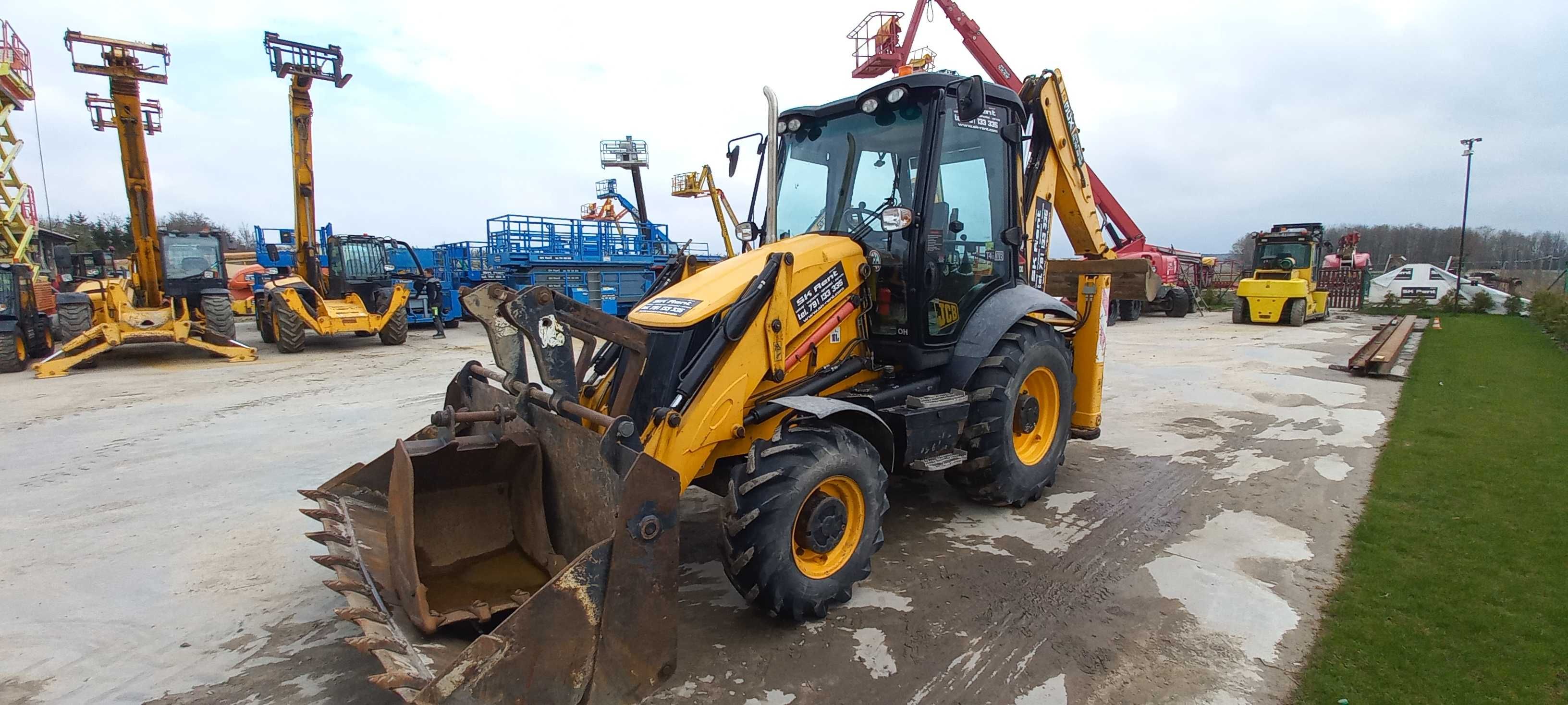 Koparko-ładowarka JCB 3CX wynajem