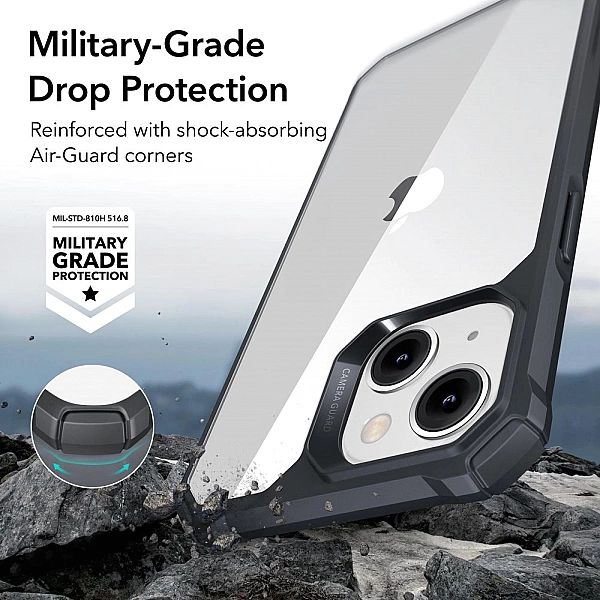 Esr Air Armor Iphone 14 Plus / 15 Plus Clear/Black