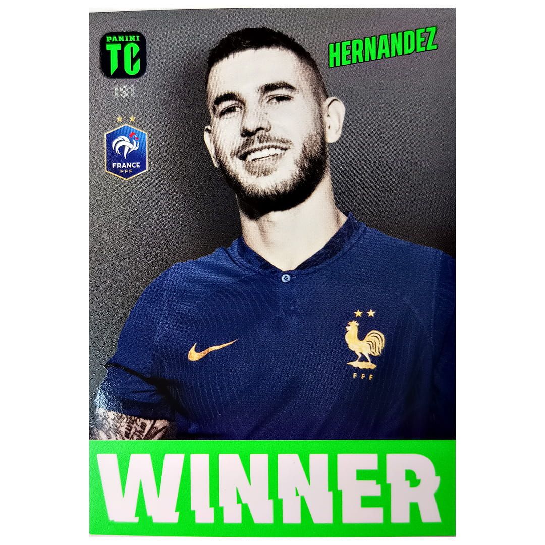 Karta Panini 191 Top Class 2024 Hernandez Winner