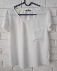 Koszulka bluzka t-shirt biała House rozmiar S