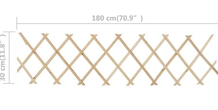 Kratka pergola drewniana ogrodowa rozkładana 180x30
KRATKA PERGOLA OGR