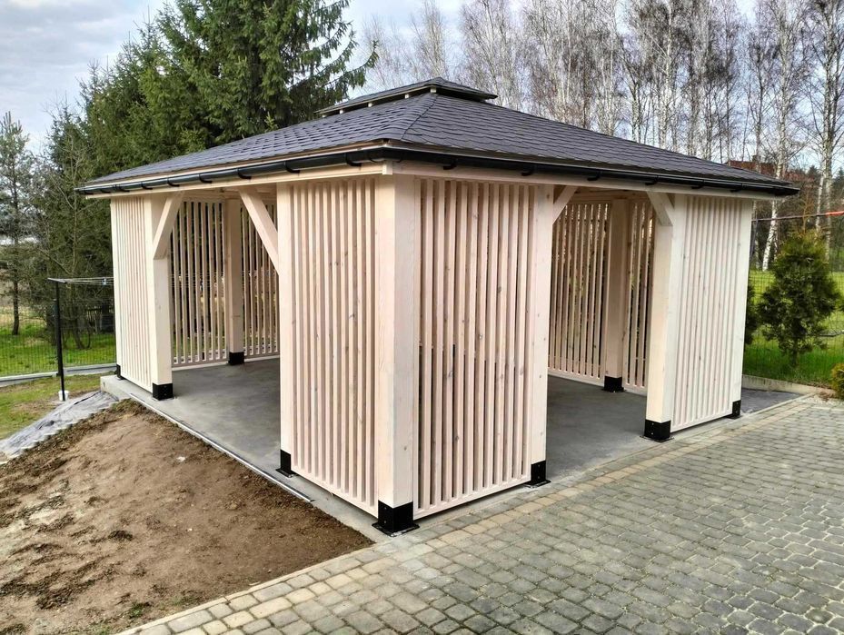 Altana ogrodowa MEWA 3x3m - Wykonujemy Altany w każdym rozmiarze.