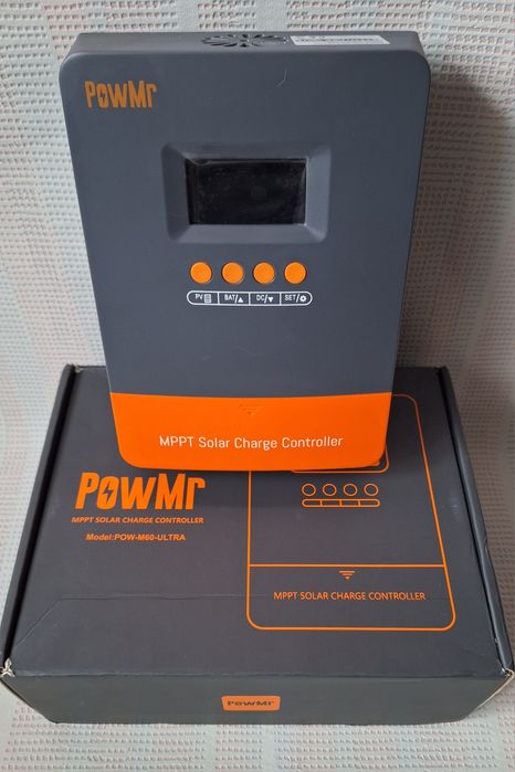 Контролер заряду для сонячних панелей PowMr (POW-M60-Ultra)