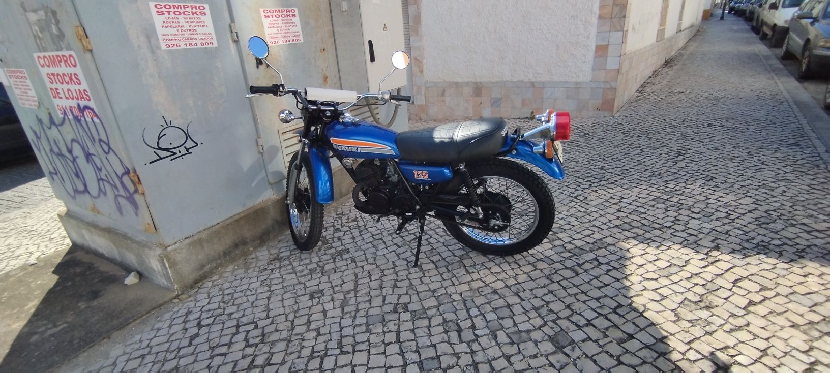Suzuki 125 2 tempos 1972