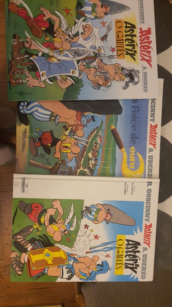 Asterix, número 1 e 2. Capa dura.